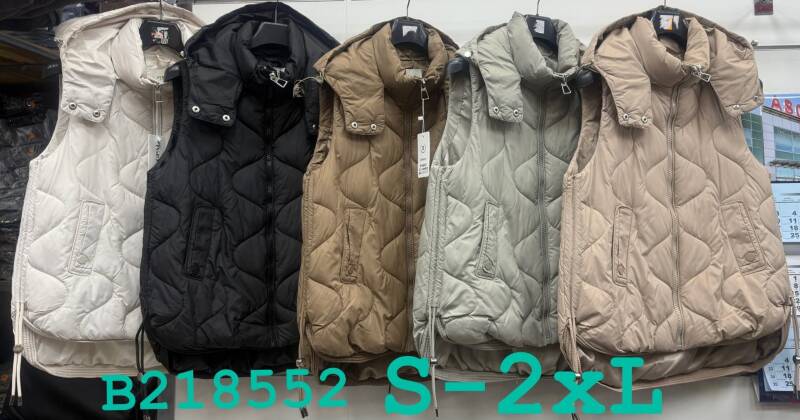 Kamizelka damskie Roz S-2XL, 1 Kolor Paczka 4 szt